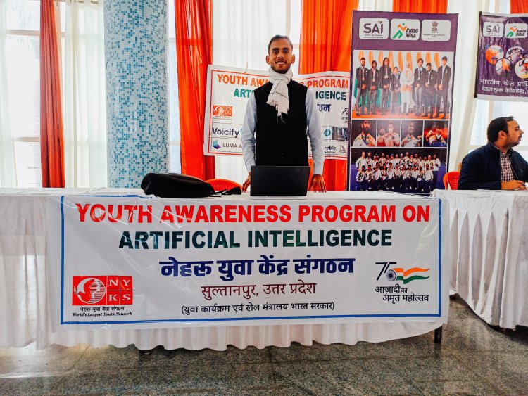 युवा उत्सव कार्यक्रम में राज्य स्तरीय भाषण प्रतियोगिता उत्कर्ष दुबे ने प्रथम स्थान किया हासिल 