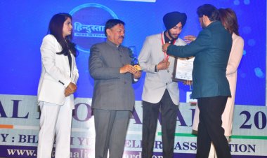 गोल्ड मेडलिस्ट यादविन्द्र पन्नू को नई दिल्ली मैं नेशनल आइकन अवॉर्ड 2024 से सम्मानित किया गया।