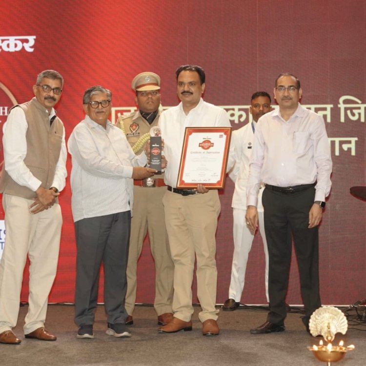 Governor Shri Gulab Chand Kataria Honours Social Worker Dr. Satish Garg with Excellence Award