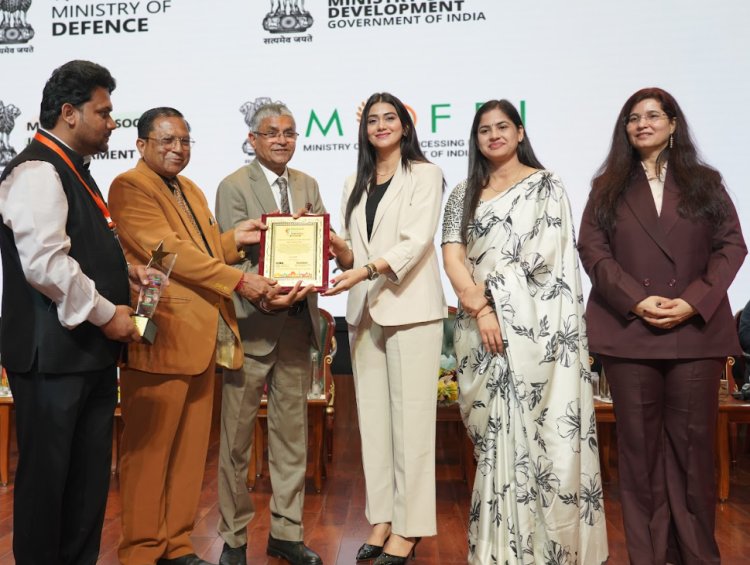 Sweta Chouhan Honoured for Her Creative Excellence as an Artist