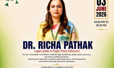 Dr. Richa Pathak to be Honored at Veer Savarkar National Conclave & Award 2026