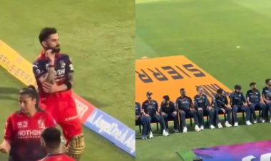 विराट कोहली ने शुभमन गिल के साथ की मस्ती, वीडियो हो गया वायरल, बॉउंड्री लाइन से कर रहे थे इशारे