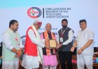 Dr. Manish Palve Honoured with the Iconic Pillar of Humanity Award at National Icon Award 2026