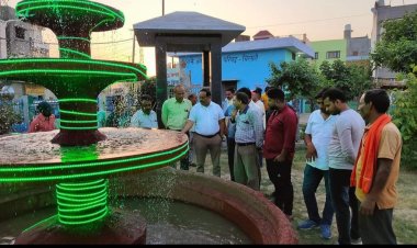 बिलारी के नवनिर्वाचित पालिका अध्यक्ष ने लिया विकास कार्यों का जायजा