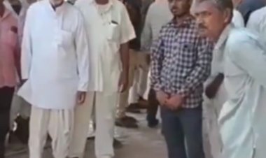 बिजली कटौती को लेकर किसानों ने किया धरना प्रदर्शन