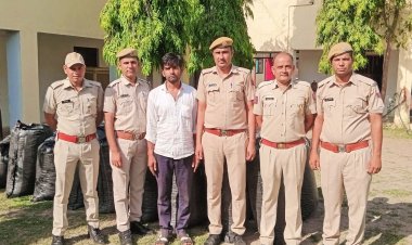 चितौड़गढ़ : डीएसटी व शंभूपुरा थाना पुलिस ने नाकाबंदी के दौरान 4 क्विंटल से अधिक अवैध डोडा चूरा व पिकअप जप्त,एक आरोपी गिरफ्तार