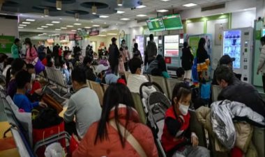 बिजींग चीन : रहसम्य निमोनिया से परेशान चीन, अस्पतालों में लंबी लाइनें, वर्ल्ड हैल्थ ऑर्गनाइज़ेशन भी परेशान।