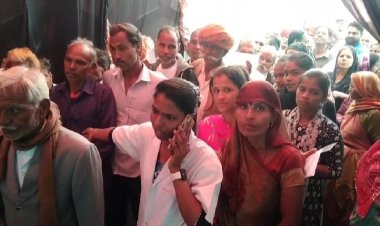 32 वा विशाल निशुल्क नैत्र चिकित्सा शिविर का शुभारम्भ 