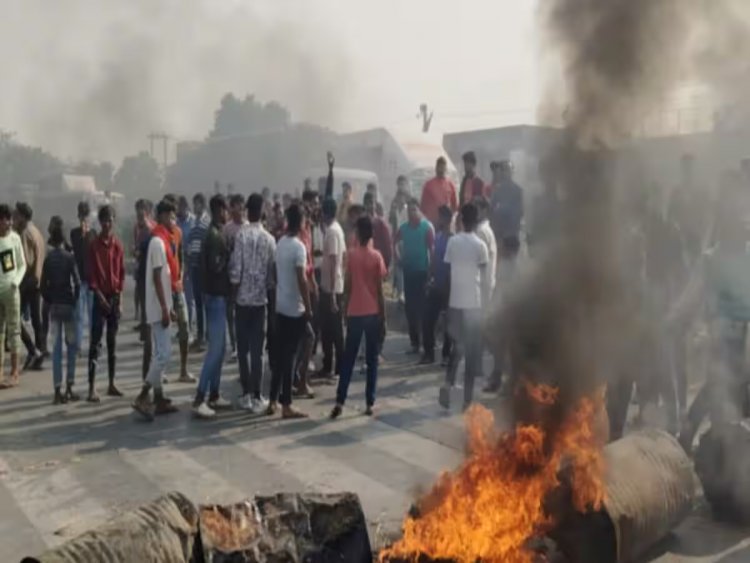 बिहार गोपालगंज: दानापुर सहित दस थानो की पुलिस ने सँभाला मोर्चा, भारी बवाल आगज़नी, पुजारी की हत्या के बाद माहौल बिगड़ा।