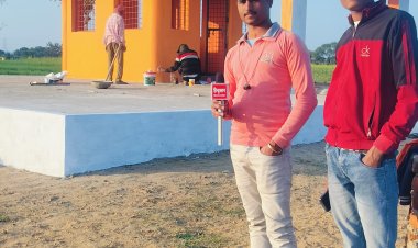 गोदवाली में मां भवानी का प्राण प्रतिष्ठा 22जनवरी को धूम धाम से