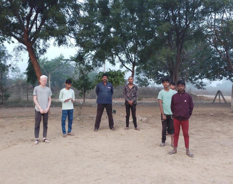 *ग्राम खैरपली में पहली बार लगा राष्ट्रीय स्वयंसेवक संघ शाखा*  ।