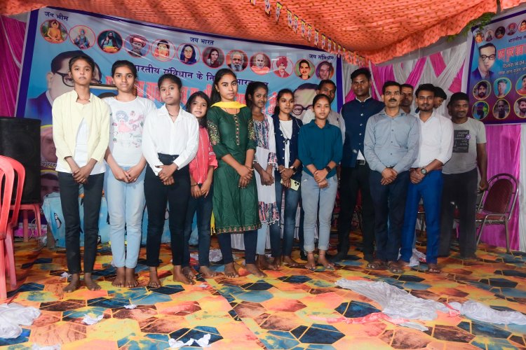 Chauri Chaura- ‍संविधान निर्माता को श्रद्धा सुमन अर्पित किए