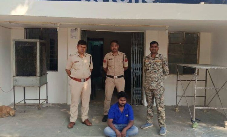 Raigarh News : नाबालिग का दैहिक शोषण करने वाला युवक गिरफ्तार…..