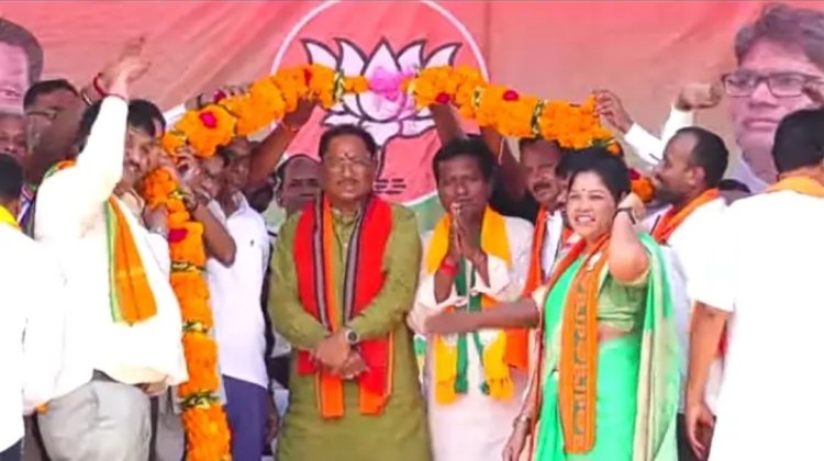 Raigarh News : तमनार में आम सभा को संबोधित करने पहुंचे प्रदेश के मुखिया मुख्यमंत्री विष्णु देव साय…