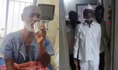 एंबुलेंस से शव ला रहे थे घर, चल रही थी अंतिम संस्कार की तैयारी, तभी आया स्पीड ब्रेकर...फिर जो हुआ वह चमत्कार से कम नहीं