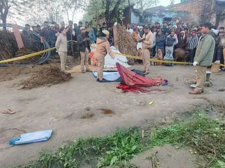 आगरा: किसान ने साझीदार की बेटी को गोली मारकर खुद भी दे दी जान