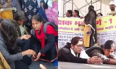 भोपाल में वेटिंग शिक्षकों ने किया प्रदर्शन,पद बढ़ाने की मांग,नेता प्रतिपक्ष ने समर्थन में सरकार को घेरा