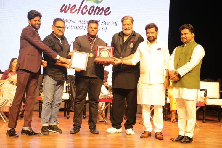Chandrapur’s Supral Zade Honoured with Desh Ratna Award 2025 for Social Impact and Digital Influence New Delhi,