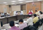 बस्ती 15 जुलाई 2025  कलेक्ट्रेट सभागार में जिलाधिकारी रवीश गुप्ता की अध्यक्षता में विकास कार्यों की मासिक समीक्षा बैठक आयोजित हुई