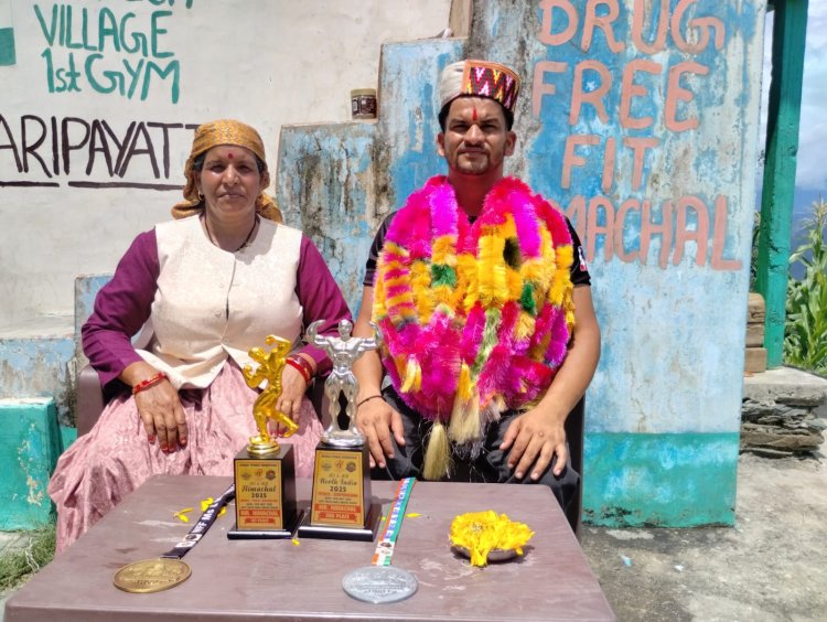 पर्वतों की गोद से एक नई शक्ति का उदय: हिमाचल के युवा का घरेलू जिम से गोल्ड मेडल तक का सफर