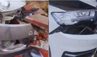 Audi Car से तीन कारों को टक्कर मार नाबालिग ने जमाई धौंस, कहा मैं पूर्व मंत्री को बेटा हूं, कुछ नहीं बिगाड़ सकते