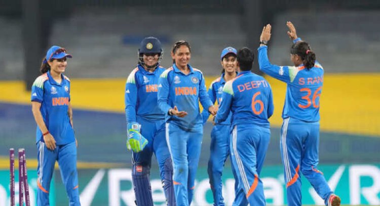 पाकिस्तान को रौंदते ही भारत ने पॉइंट्स टेबल में कर दिया तख्तापलट, सेमीफाइनल की रेस में फर्राटा भर रही हरमन सेना