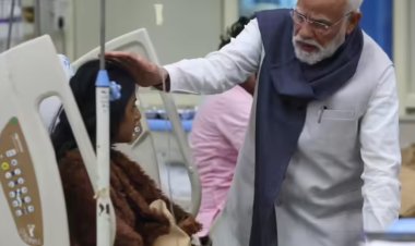भूटान से दिल्ली पहुंचते ही सीधे LNJP पहुंचे पीएम मोदी, लाल किला धमाके के पीड़ितों से कर रहे मुलाकात