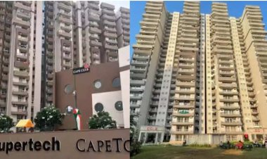 नोएडा: सुपरटेक केपटाउन सोसाइटी में 16वें फ्लोर से गिरकर महिला की मौत, इंजीनियर पति से चल रही पूछताछ
