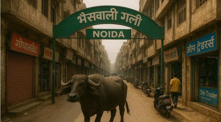 नोएडा के बीच बसी है ‘भैंसवाली गली’ आज भी गलियों में दिखती हैं भैंस, जानिए अनोखा इतिहास जिसे नहीं मिटा पाया कोई