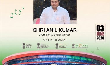 Bihar Journalist Anil Kumar to be Honored at Veer Savarkar National Conclave & Award 2026