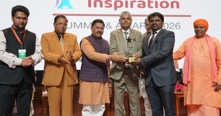 Mr. S. Tagore Pradeep Honoured with National Youth Inspiration Award 2026