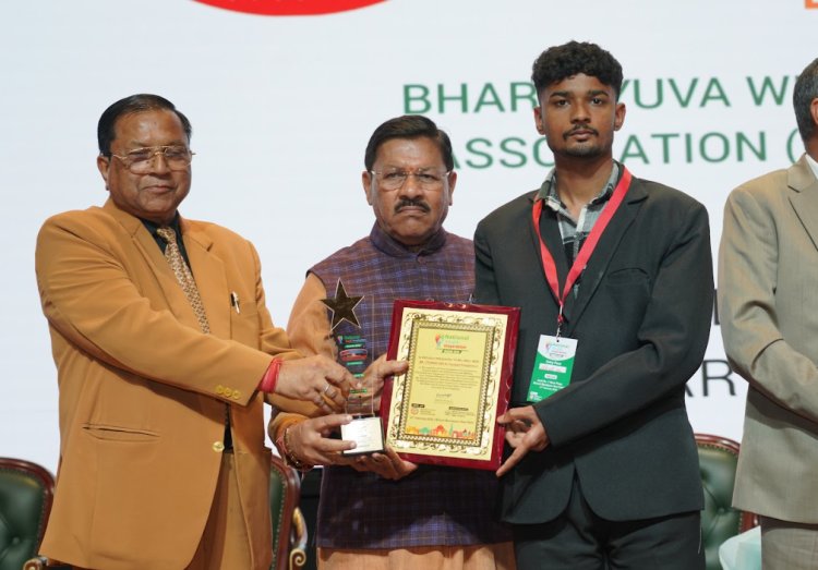 Mr. Utkarsh Sen Honoured with National Youth Inspiration Award 2026 as Youngest Entrepreneur
