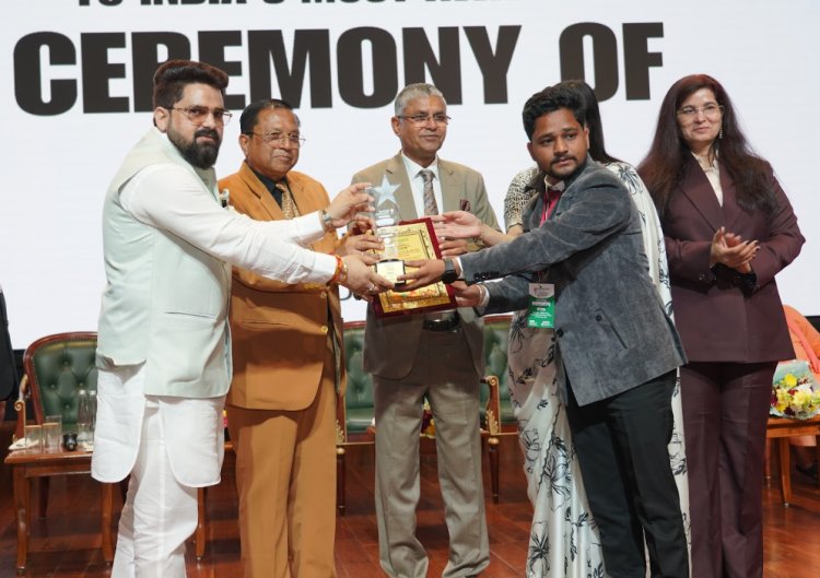 Mr. Ashutosh Rana Honoured with National Youth Inspiration Award 2026 for Social Work & Animal Welfare