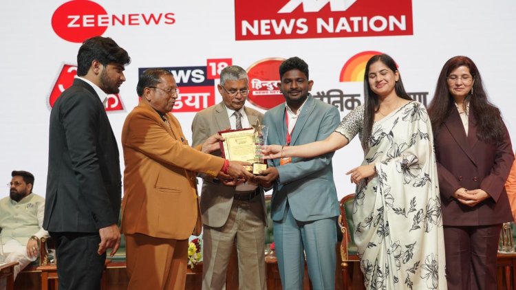 Dr. Devi Santosh Kumar Karakavalasa Recognised as National Youth Inspiration for Contribution to Innovation and Entrepreneurship