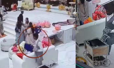 नोएडा: बैंक्विट हॉल में सूट-बूट में आया चोर, पहले खाया खाना, फिर 5 लाख रुपये से भरा बैग लेकर हुआ चंपत