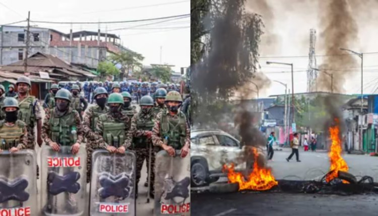 मणिपुर को फिर जलाने की थी तैयारी, म्यांमार बॉर्डर से असम राइफल्स ने बरामद किए भारी मात्रा में हथियार और विस्फोटक