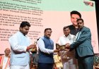 Sajjad Ahmad Dar Honoured with Veer Savarkar National Award 2026 at Bharat Mandapam