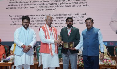 Ln. Dr. Karthik Srinivasa Varma Honoured with Veer Savarkar National Award 2026 for Innovation in Public Health and Tobacco Cessation