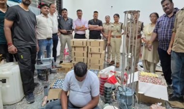 इंदौर के पॉश कॉलोनी में हो रहा था 'काला काम', देसी भी कर रहे थे तैयार, छापे में फटी रह गई पुलिस की आंखें