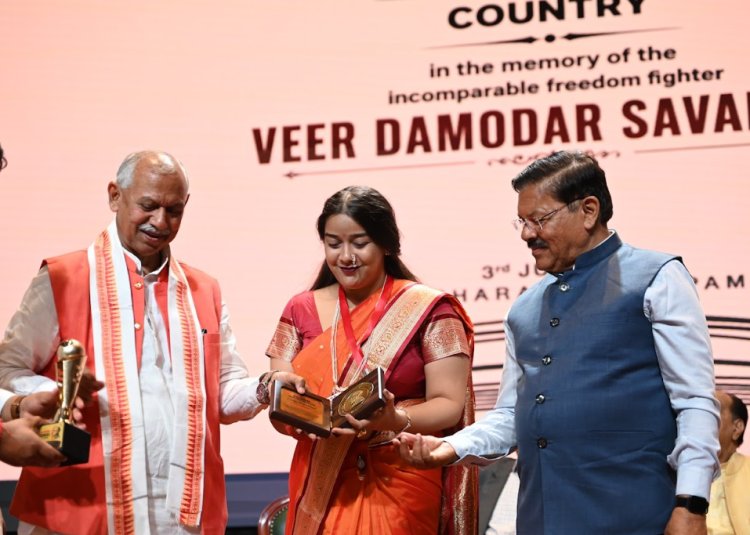 Ms. Shweta Umre Honoured with Veer Savarkar National Award 2026 for Youth Leadership and Nation-Building