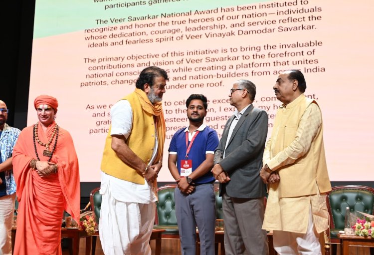 Mr. Ashutosh Rana Honoured with Veer Savarkar National Award 2026 for Excellence in Animal Welfare and Social Service