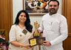 Dr. Mahadevi Ghugare Chabukswar Conferred with Prestigious Veer Savarkar National Award at Bharat Mandapam