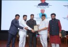 Mr. Veeir Chaudary Honoured at the 10th Season of National Icon Award 2026 at Bharat Mandapam, New Delhi