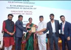 Mrs. Shashi Shekhawat Honoured at the 10th Season of National Icon Award 2026 at Bharat Mandapam, New Delhi