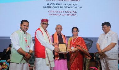 Dr. Vasudha Kapoor Honoured with the Youth Icon Award at the 10th Season of National Icon Award 2026